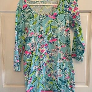 Lilly Pulitzer Pastel Floral Dress